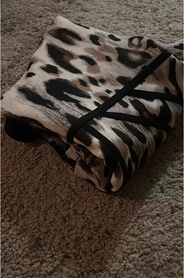 Animal print dress White Size M - Image 3