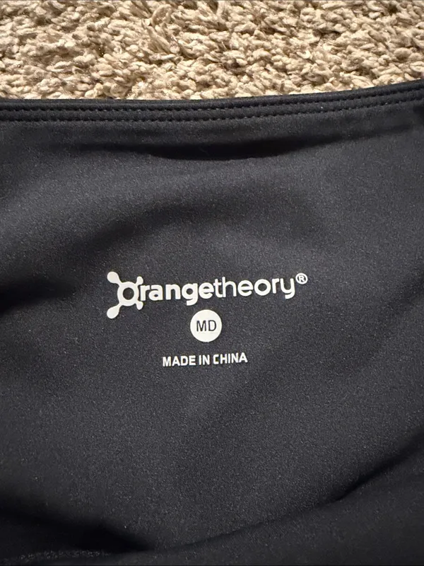 Orangetheory Fitness Women’s‎ Black Compression Athletic Shorts 5” Medium - Image 2
