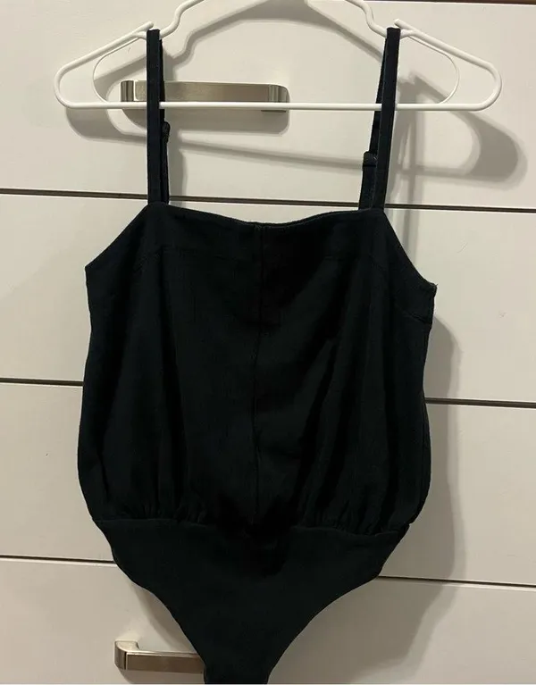 Free People Marissa Bodysuit Black - Image 3