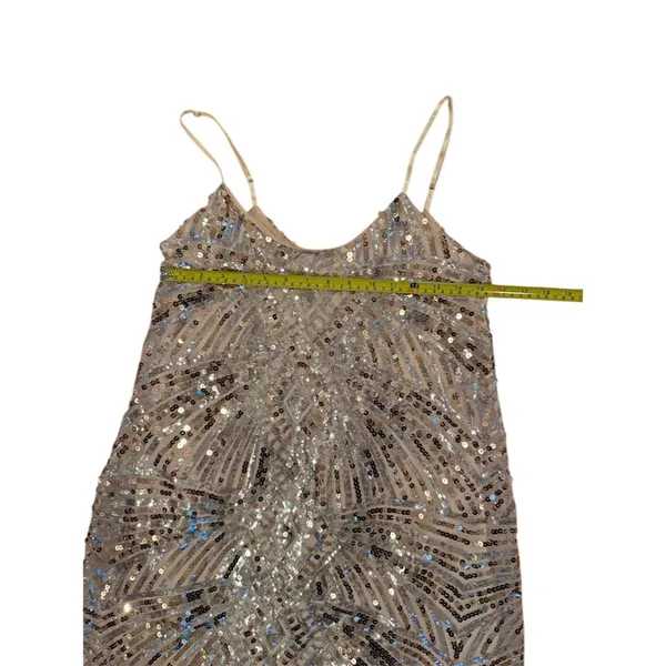 Emerald Sundae Women's Pink Sequin Mini Dress Size S Party Cocktail - Image 6