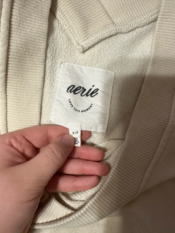 Aerie V-Neck Sweatshirt - Image 3