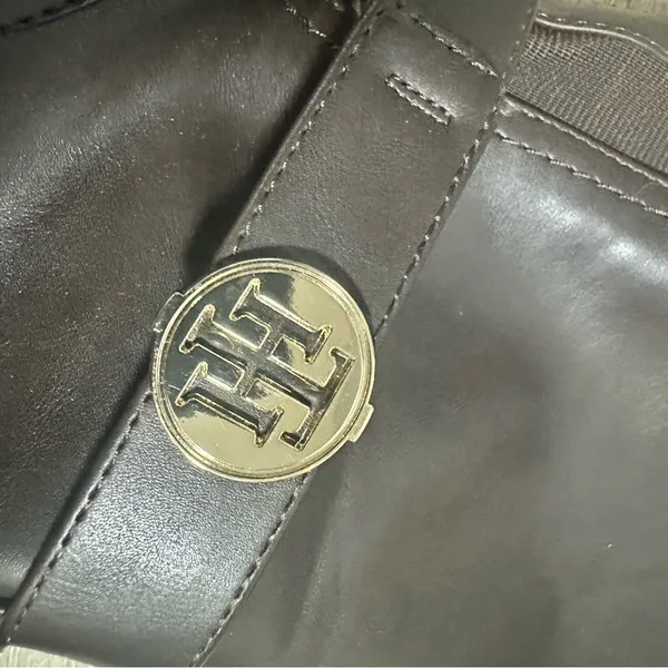 Tommy Hilfiger Brown Leather Riding Boots Women’s 10 - Image 6