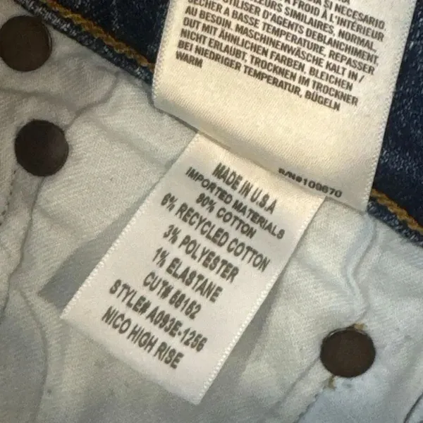 Agolde Nico High Rise jeans size 27 - Image 4