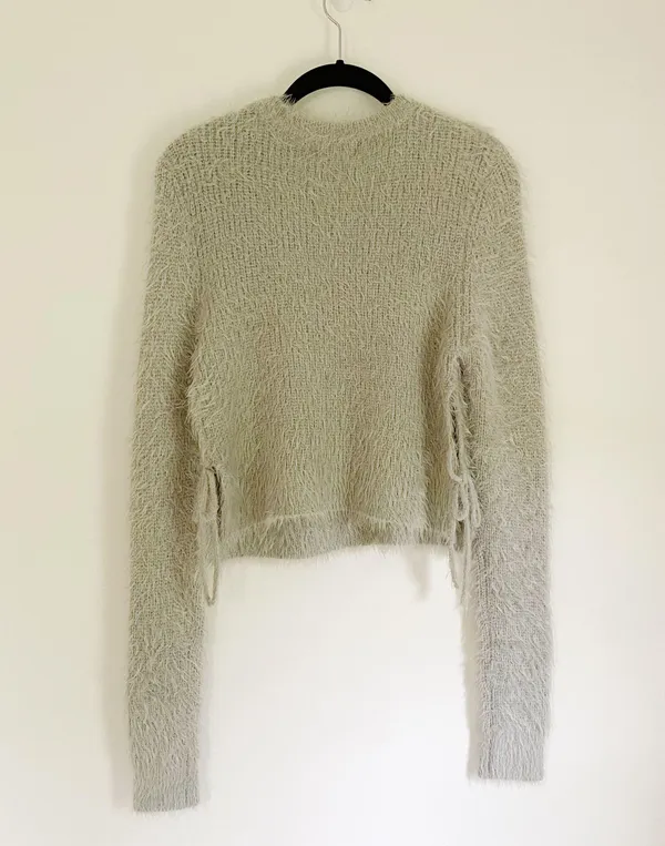 Majorelle / Revolve Marjorie Fuzzy Knit Sweater in Quartz - Image 10