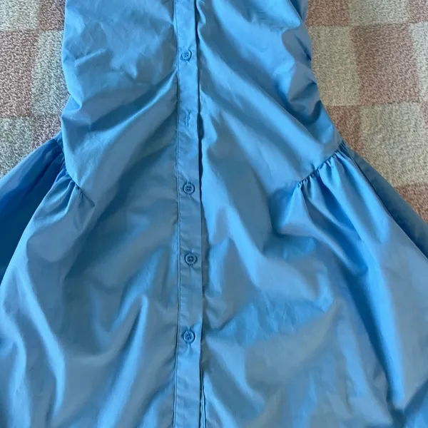 SheIn Light Blue Sleeveless Dress - Image 2