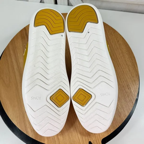 TOMS Alpargata Mallow Puffer Mules Shoes Mustard Yellow 9.5‎ - Image 8