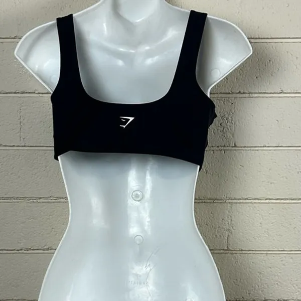 Gymshark Black Sports Bra size M - Image 8