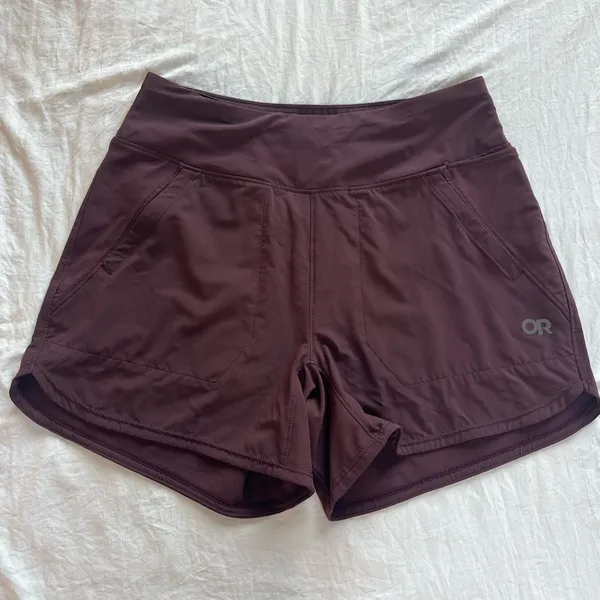 Outdoor Research Women's‎ Athletic Shorts in Deep Purple - Image 3