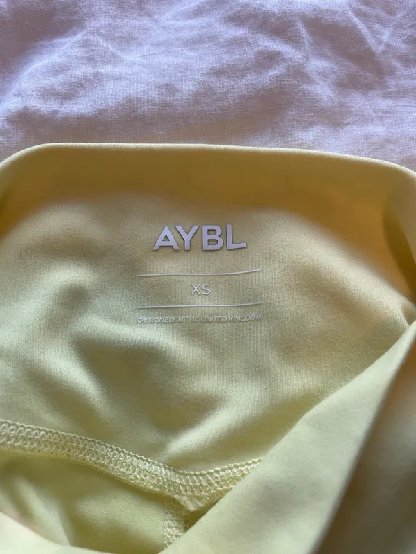 Yellow AYBL Shorts - Image 3