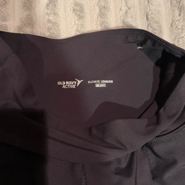 Old Navy Active Elevate Go-Dry High Waisted Jogger Pants Black Womens XS - Image 3