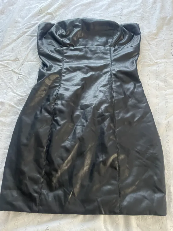 Sleeveless Black Dress Women Size Small - Image 3