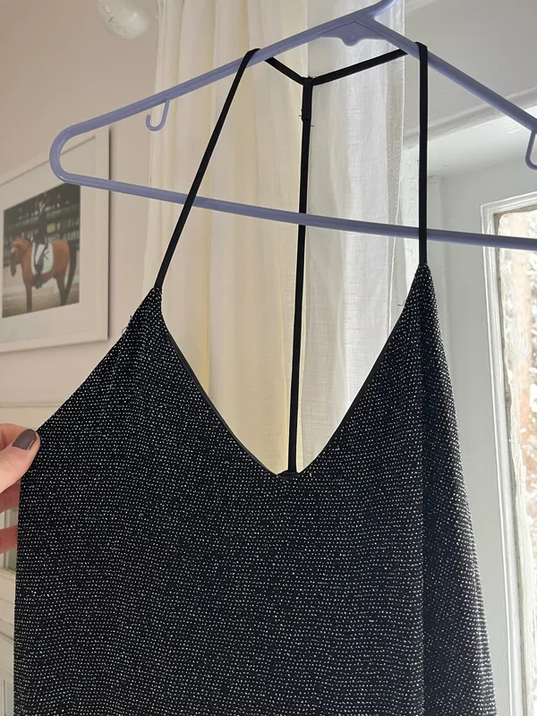 BCBGeneration Sparkly Mini Dress - Image 4