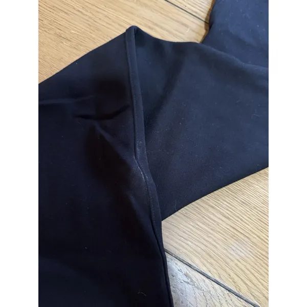 Betabrand Pants‎ Women Size XS Petitie Pull On Black Stretch Loungwear Office - Image 9