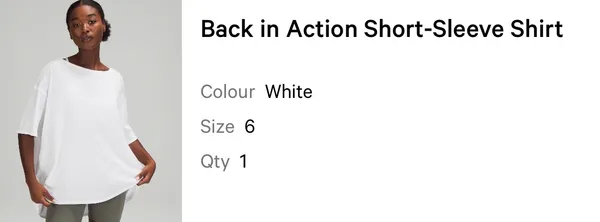 Lululemon Back In Action Shirt - Image 5
