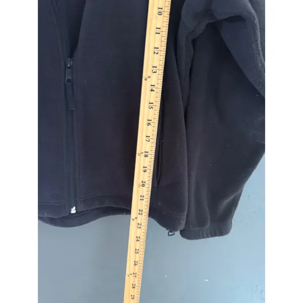 Columbia Womens Black Full Zip Fleece Jacket XL Outdoor Mock Neck‎ Small - Image 8