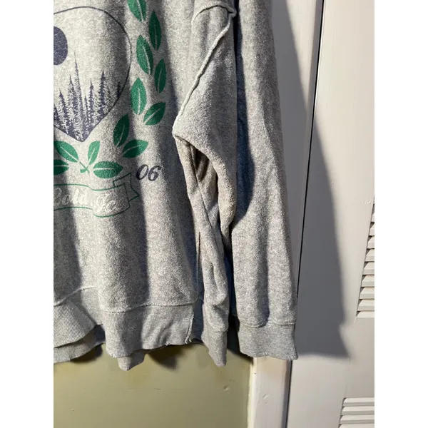 Aerie Women's Size Large Cozy Crew Sweatshirt The Chill Gray Winter Tour 06 Cold - Image 7