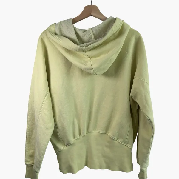Free People Movement Sweatshirt Hoodie Sz L 1/4 Zip Green Athleisure - Image 2