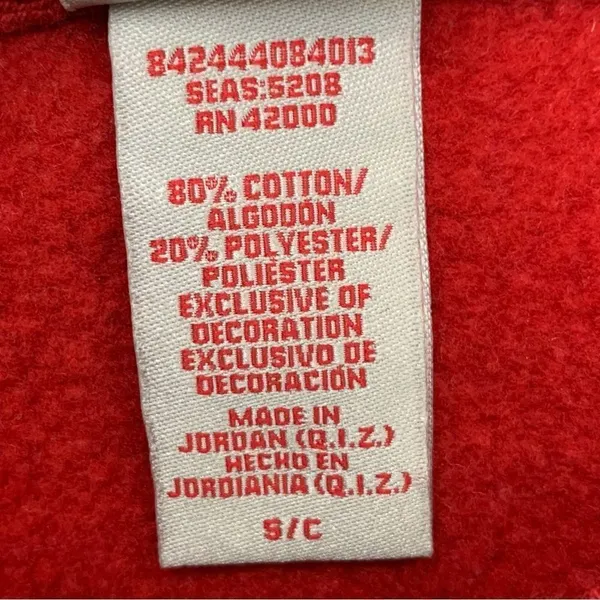 Holiday Editions Embroidered Christmas Women’s Red Sweater, Sz Small - Image 7