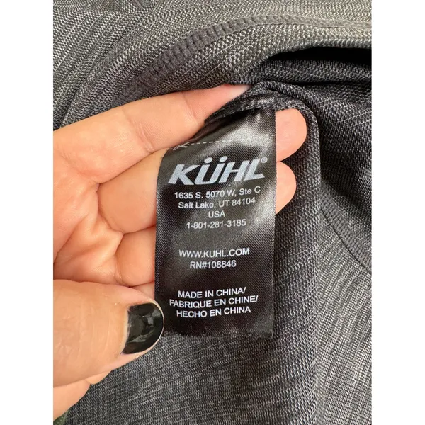 Kuhl Women Gray Heathered Active Skort Athletic Hiking Skirt Small Zipper Pocket - Image 6