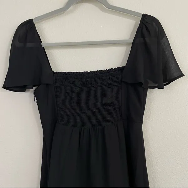 NWT Show Me Your Mumu Black Smocked Breanna Mini Dress‎ Size Small - Image 7