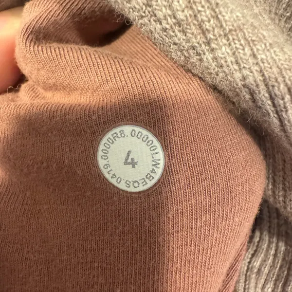 Tan Pink Lululemon Scuba‎ Zip-Up Jacket - Image 2