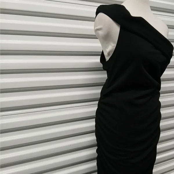 24seven Women's Formal Dress Size Large Black Bodycon Stretch Cocktail Party - Image 9