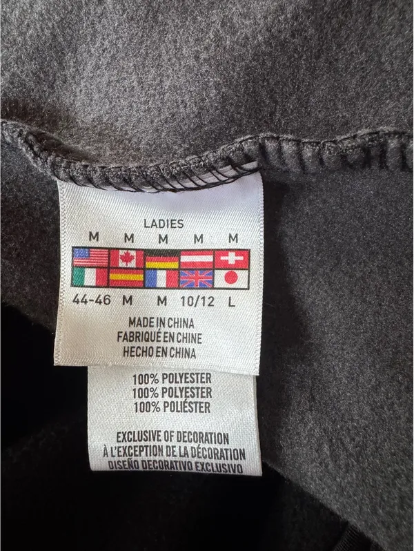 Spyder Ladies Medium Gray Softshell Jacket - Image 4