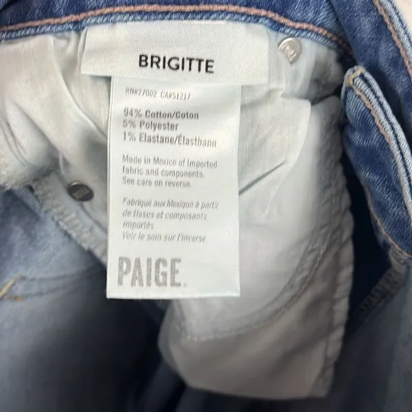 Paige Women's Brigitte raw hem jean - Image 4