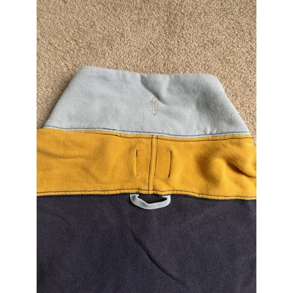 Free People Movement Split Color Block Quarter Zip 1/4 Zip Pullover Medium - Image 6