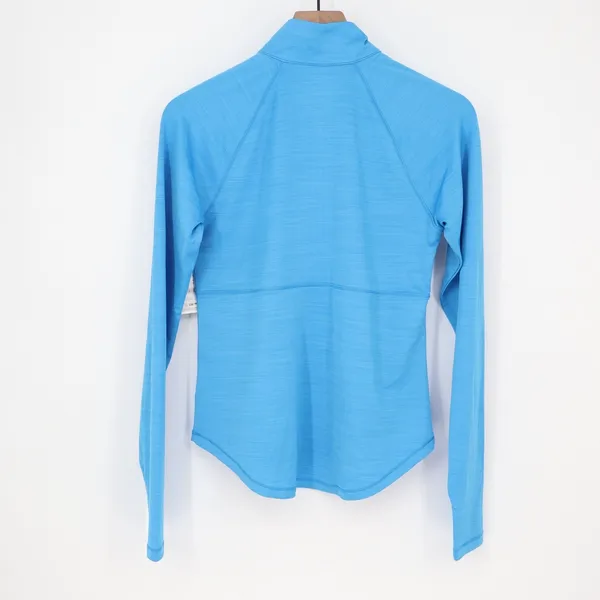 DSG Womens Movement 1/4 Zip Pullover Aqua Blue Heather Size S NEW - Image 7