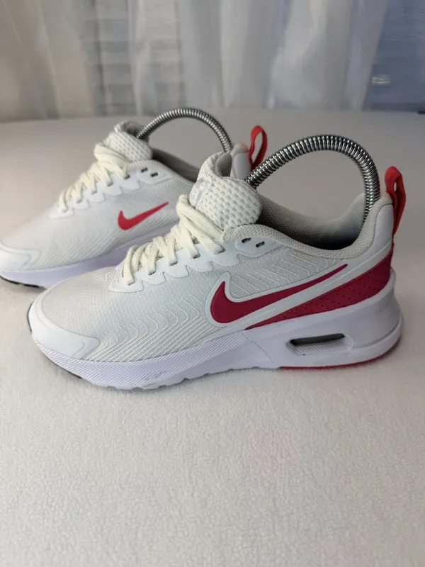 Nike Air Max INTRLK Lite Women US 6.5 White Pink Running Athletic Sneakers Shoes - Image 16