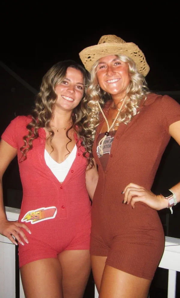 Brown Bodycon Romper Bodysuit - Image 3