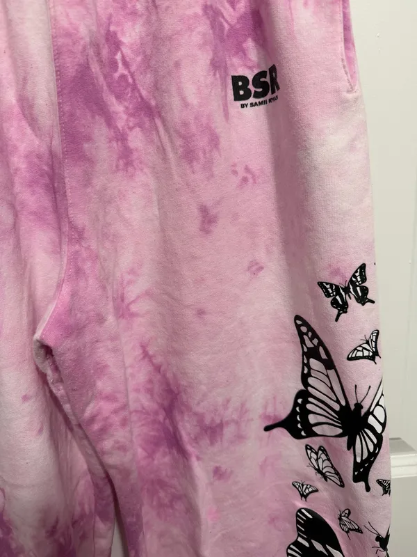 Samii Ryan Pink tie dye sweat pants - Image 2