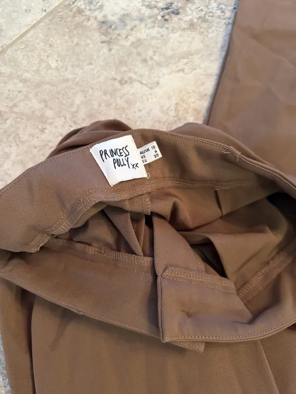 Princess Polly Brown Trousers - Image 2