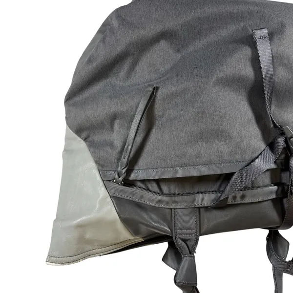 Lululemon Athletica Grey Colorblock Gym Tote Bag Large Shoulder Bag h2o *Flawed* - Image 12