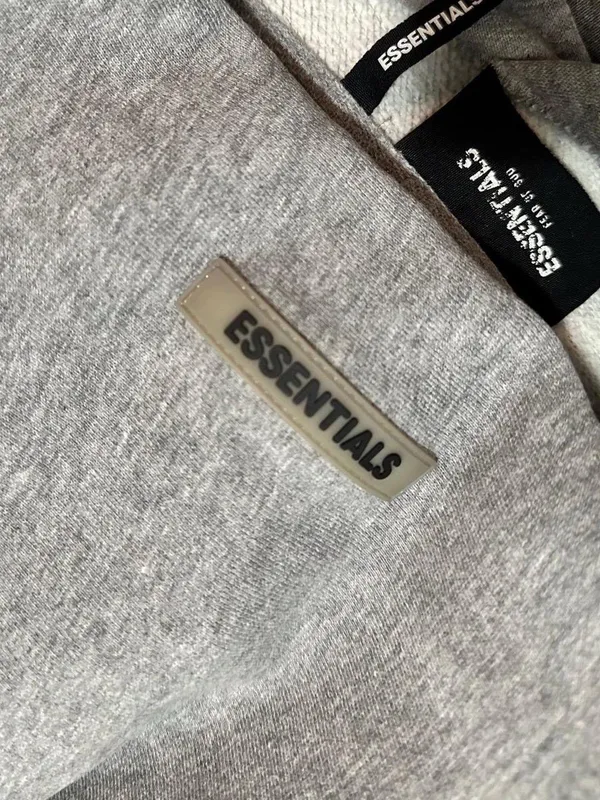 Fear of God Essentials Reflective Logo Hoodie - Image 11