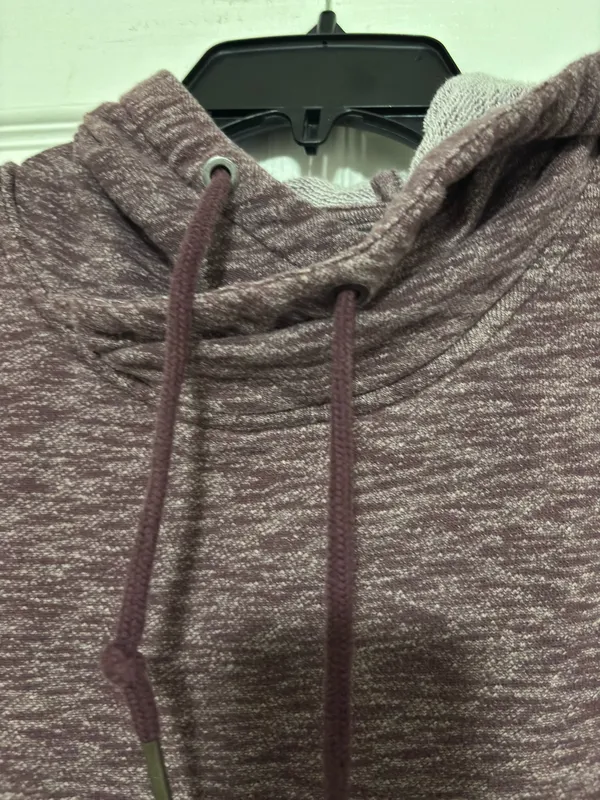 Carhartt Women's Relaxed Fit Plum Cowl Neck Pullover Hoodie - Image 4