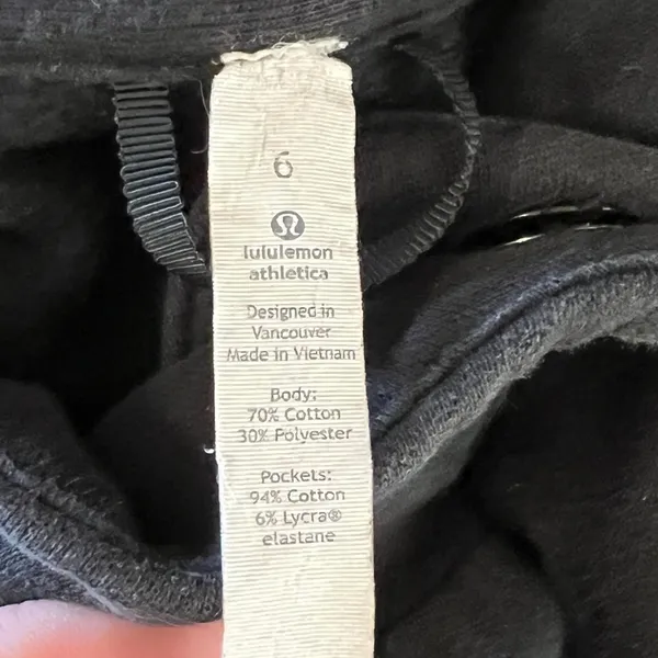 Lululemon Black Zip Jacket‎ - Image 6
