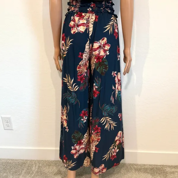 Patrons of Peace Angelo small wide leg flowy floral pull on pant P3 2947 - Image 9