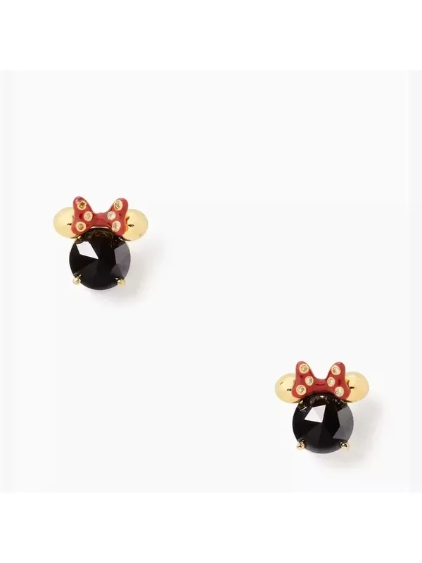 Disney x Kate Spade New York Collaboration Minnie Studs - Image 2