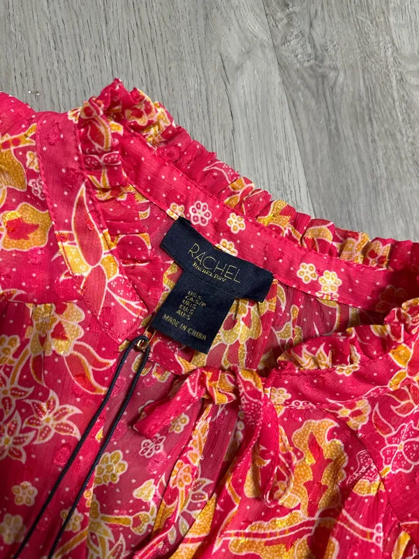 Rachael Roy floral blouse - Image 2