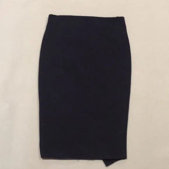 Zara navy blue stretchy skirt - Image 3