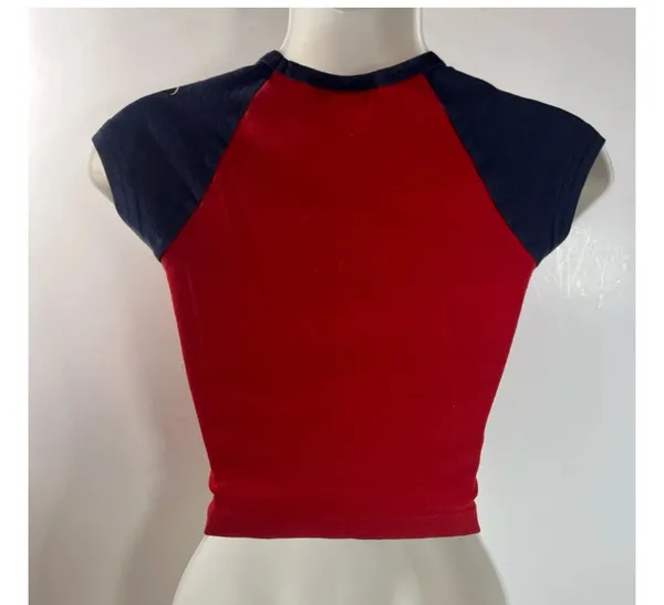 Crop Top Red Size XS - Image 4