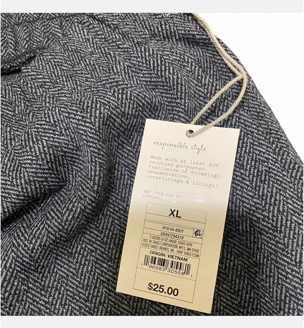 A new day herringbone business casual jogger   - Image 2