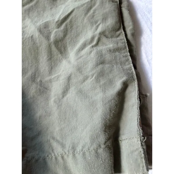 Royal Robbins Convertible Pants Women L Green Good Zip Off Hiking Cargo Utility - Image 3