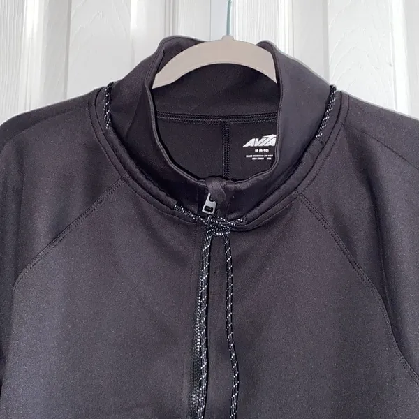 Avia Black Pullover Jacket(Size Medium) - Image 7