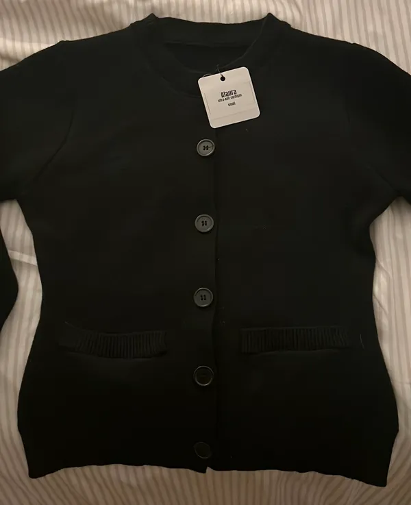 Cardigan Black - Image 3