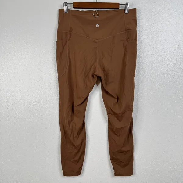 Halara Brown Pocket Leggings Size Xlarge‎ - Image 2