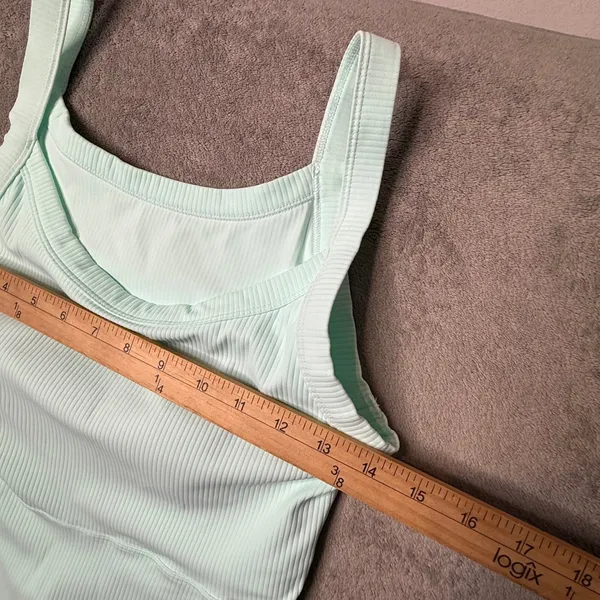 Paragon Fitwear Ribbed Shortsuit Activewear Pastel Green Size L Athletic‎ Padded - Image 13