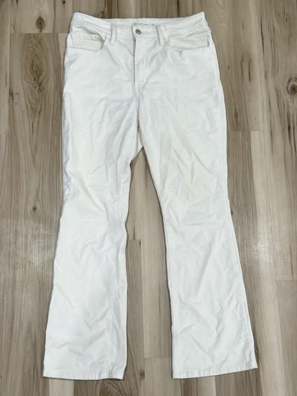 Levi’s High Rise Bootcut 725 Cream Corduroy Pants Women’s 30 - Image 2
